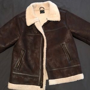 Urban outfitters Sherpa aviator coat. XL